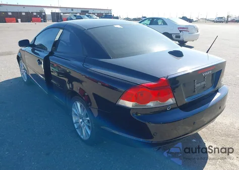 2008 Volvo C70 T5 z USA, uszkodzony, nr VIN YV1MC67248J049866